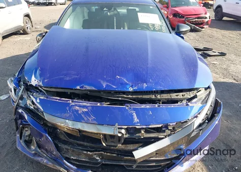 2022 Honda Accord Hybrid Sport from USA, damaged, VIN 1HGCV3F26NA044435